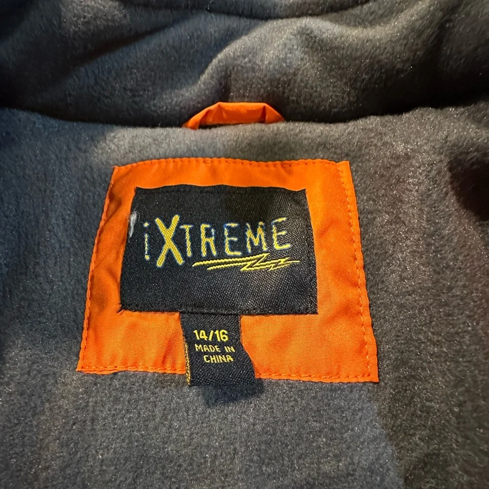 iXtreme Kids Hooded Puffer Jacket‎ kids 14/16 NWT
